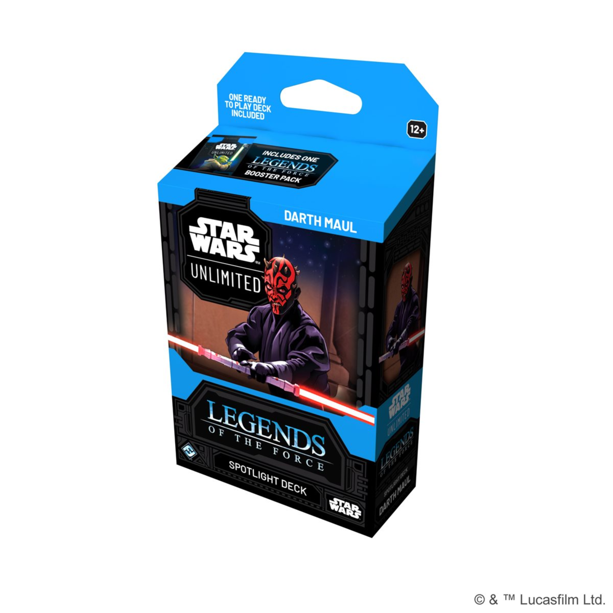 Star Wars Unlimited: Legends of the Force Darth Maul Spotlight Deck